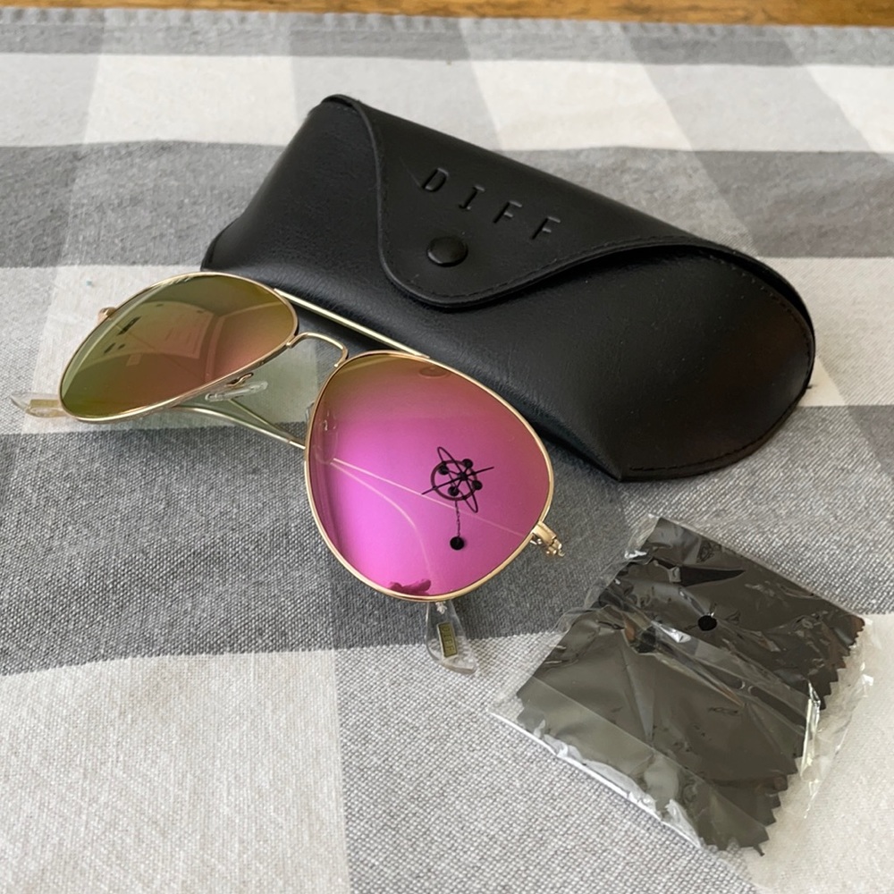 Mirrored-Frame Sunglasses